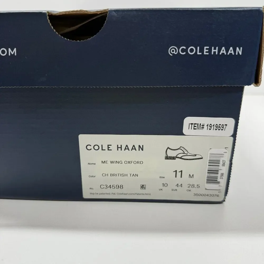 NIB • Cole Haan Modern Essentials Wingtip Oxfords Size: 11